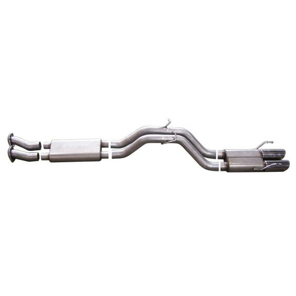 Cat-Back Dual Exhaust System, Aluminized