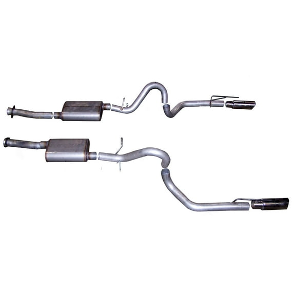 Cat-Back Dual Exhaust System, Stainless Fits select: 1999-2004 FORD MUSTANG GT