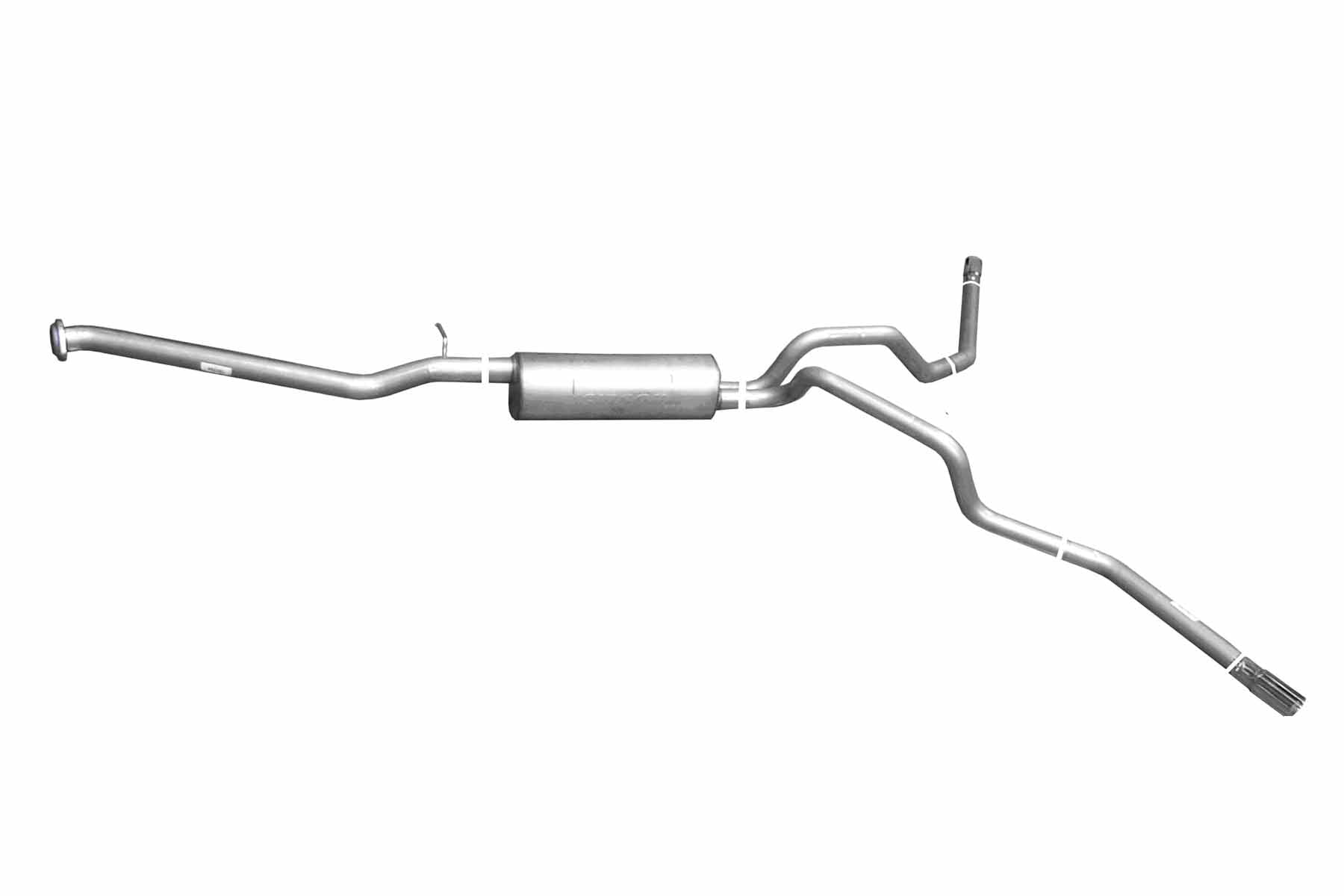 CatBack Dual Extreme Exhaust System, Stainless Fits select 19992001 CHEVROLET SILVERADO, 1999