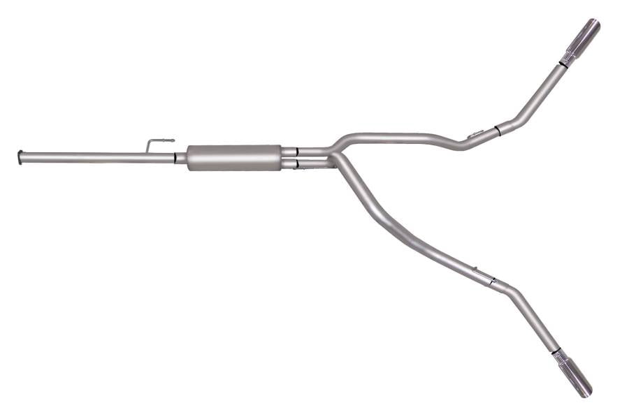 Cat-Back Dual Extreme Exhaust System, Stainless Fits select: 2012 FORD F150, 2011 FORD F150 SUPERCREW