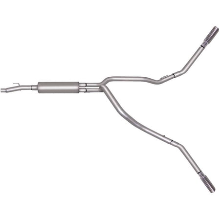 Gibson Exhaust 69008 GIB69008 04-08 F150/MARK LT SUPER CREW/SUPERCAB 4.6L-5.4L SS DUAL EXTREME REAR SINGLE EXHAUST SYSTEM