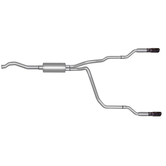 Gibson Exhaust 9508 GIB9508 98-11 RANGER/98-09 MAZDA BSERIES 2.3L/2.5L/3.0L/4.0L EXTENDED CAB SB DUAL SPLIT REAR EXHAUST SYSTEM