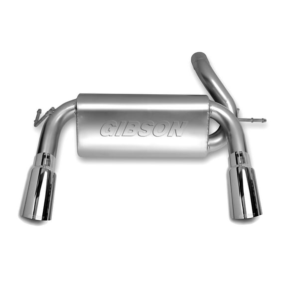 Cat-Back Dual Split Exhaust System, Aluminized Fits select: 2015-2017 JEEP WRANGLER UNLIMITED, 2012-2014 JEEP WRANGLER