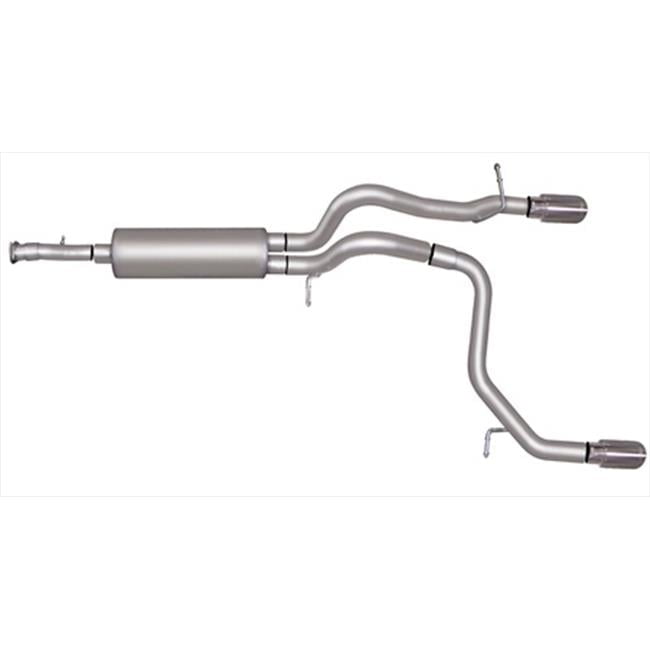Cat-Back Dual Split Exhaust System, Aluminized