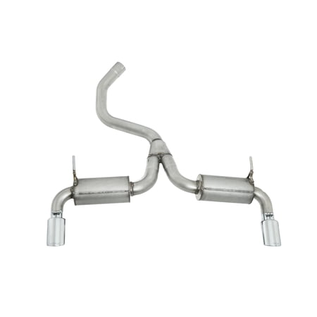 Cat-Back Dual Split Exhaust System, Stainless Fits select: 2019-2021 JEEP CHEROKEE TRAILHAWK