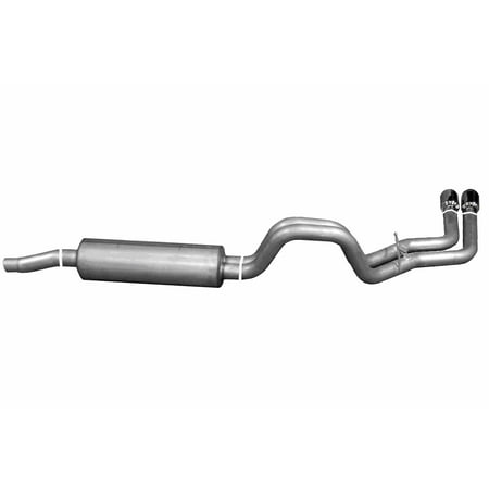 Cat-Back Dual Sport Exhaust System, Stainless Fits select: 2002 DODGE DAKOTA QUAD SLT, 2003 DODGE DAKOTA SLT