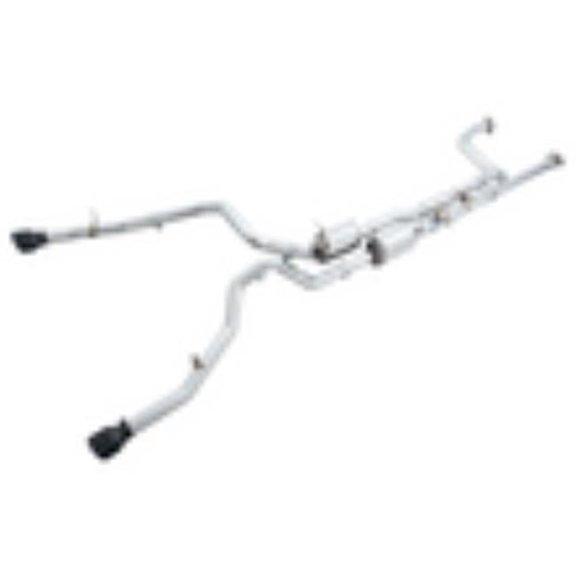Cat-Back Exhaust foe 2021 Ram 1500 TRX 0FG, Diamond Black Tips
