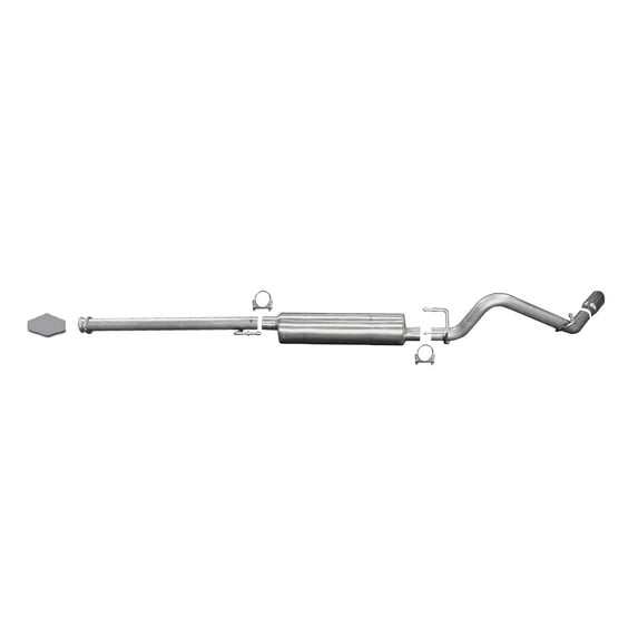 Cat-Back Single Exhaust System, Aluminized Fits select: 2013 TOYOTA TACOMA DOUBLE CAB, 2009-2012 TOYOTA TACOMA ACCESS CAB