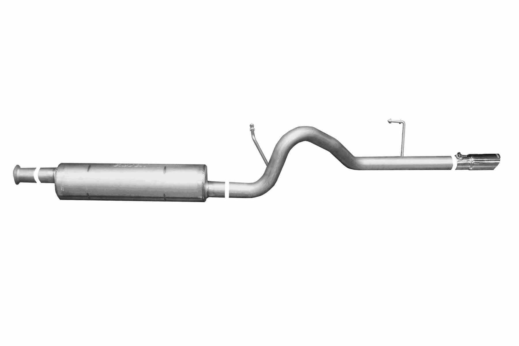 CatBack Single Exhaust System, Aluminized