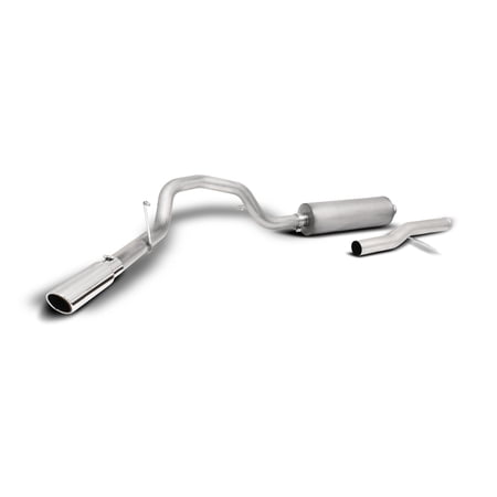 Cat-Back Single Exhaust System, Stainless Fits select: 2020-2021,2023 CHEVROLET SILVERADO