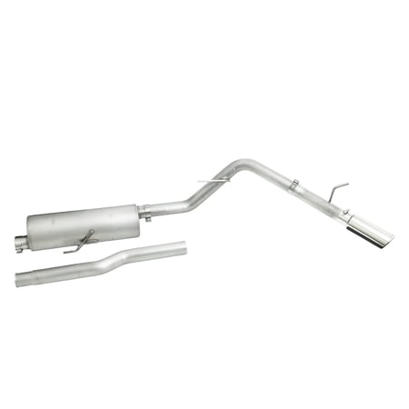 Cat-Back Single Exhaust System, Stainless