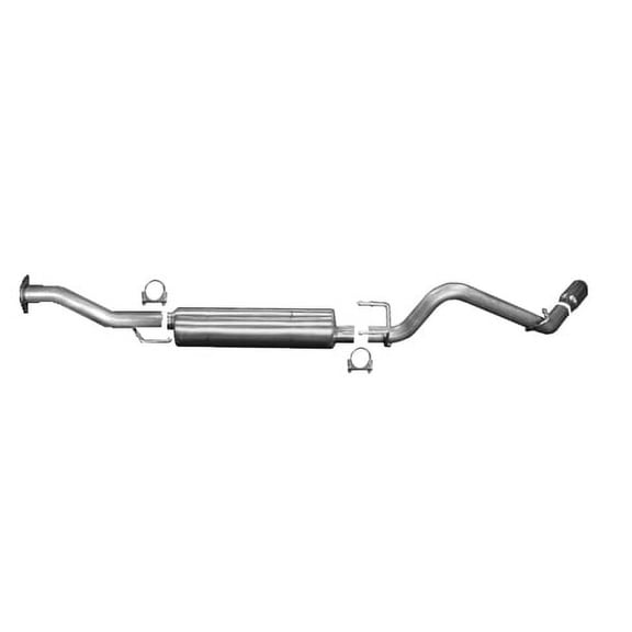 Cat-Back Single Exhaust System, Stainless Fits select: 2021 TOYOTA TACOMA, 2017 TOYOTA TACOMA ACCESS CAB/SR5/TRD SPORT/TRD OFF ROAD
