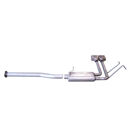 Cat-Back Super Truck Exhaust System, Stainless