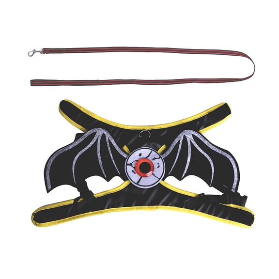 Cat Back Wing Costume Clothing Breathable Apparel for Halloween Cosplay Party L