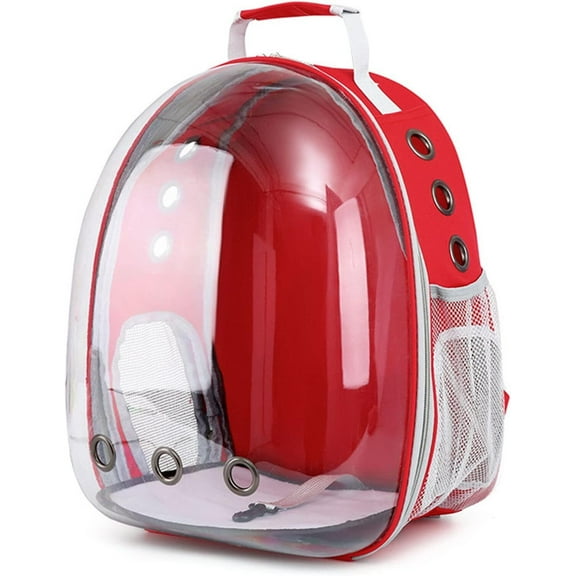 Cat Backpack Carrier, Pet Bubble Backpack Airline Approved, Pet Travel Carrying Bag for Small Medium Cats and Puppy with Hiking Walking Outdoor Use