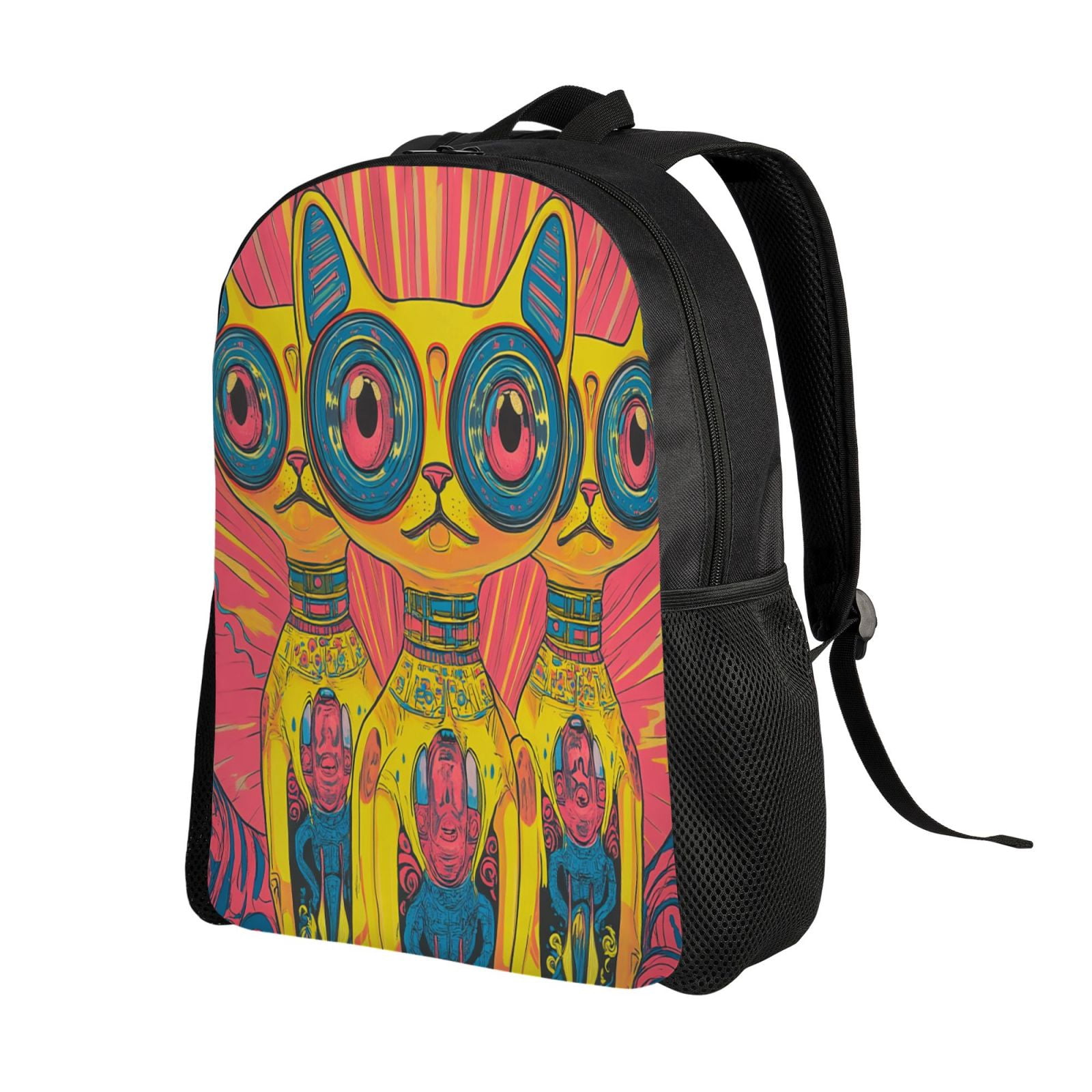 Cat Backpack Double Shoulder Backpack Durable, Spacious, Ergonomic Design for Travel, Work & Outdoor Use