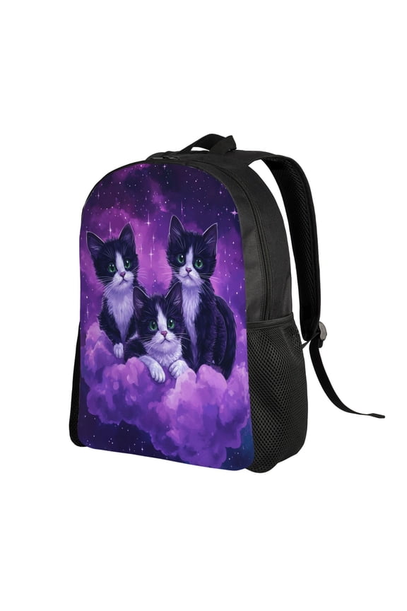 Cat Backpack Double Shoulder Backpack Durable, Spacious, Ergonomic Design for Travel, Work & Outdoor Use