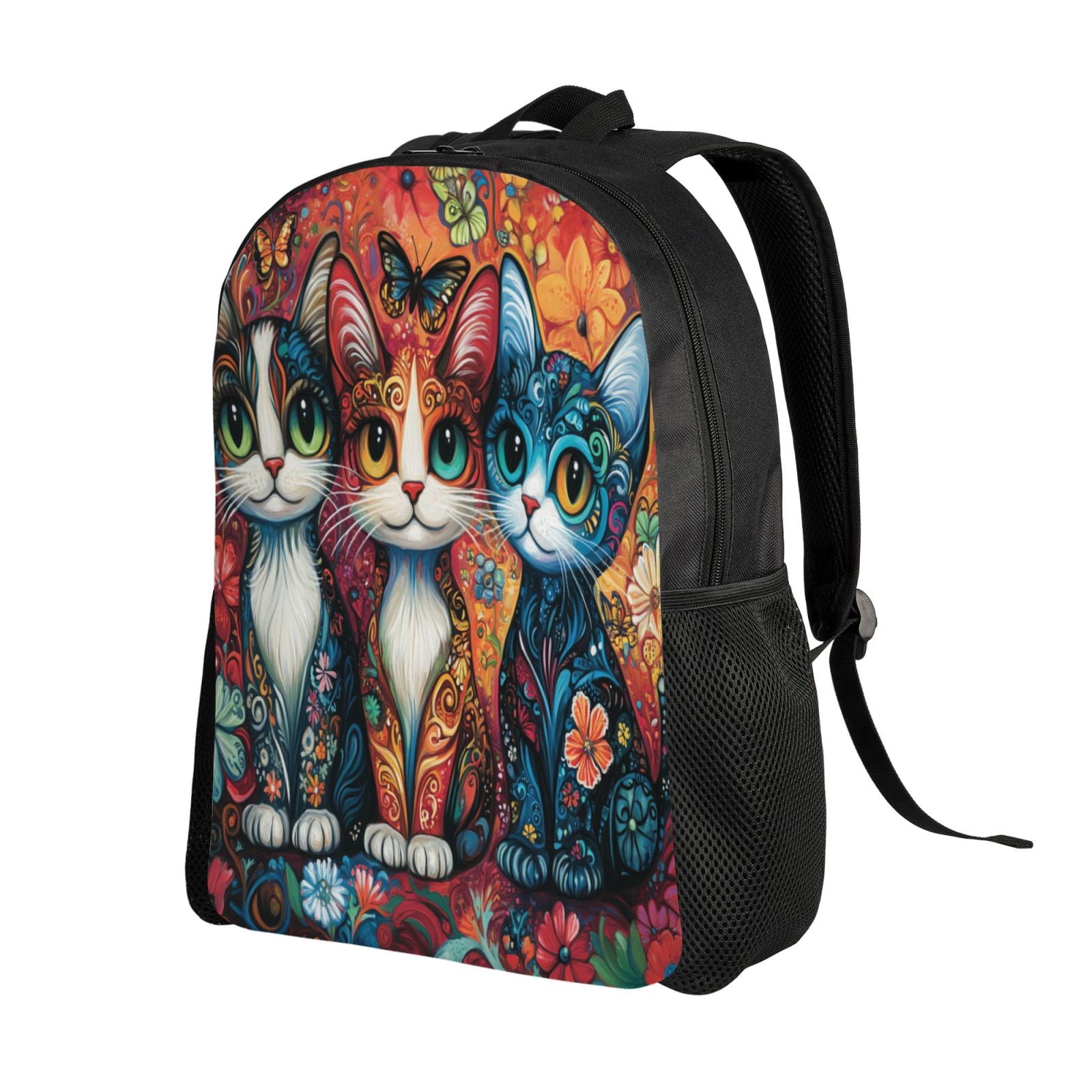 Cat Backpack Double Shoulder Backpack Durable, Spacious, Ergonomic Design for Travel, Work & Outdoor Use