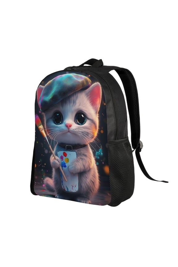 Cat Backpack Double Shoulder Backpack Durable, Spacious, Ergonomic Design for Travel, Work & Outdoor Use
