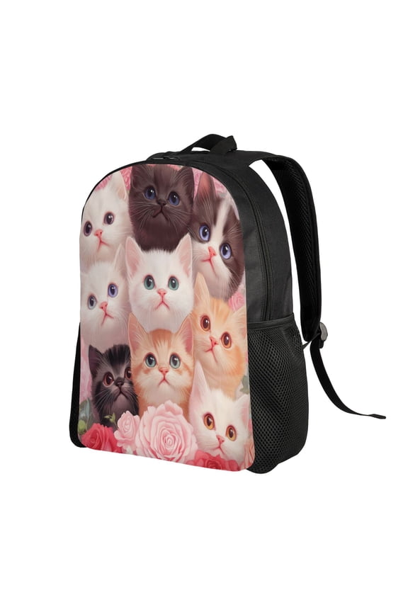 Cat Backpack Double Shoulder Backpack Durable, Spacious, Ergonomic Design for Travel, Work & Outdoor Use
