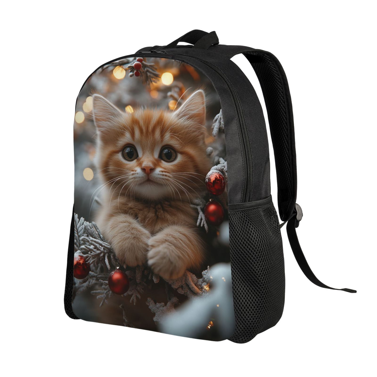 Cat Backpack Double Shoulder Backpack Durable, Spacious, Ergonomic Design for Travel, Work & Outdoor Use