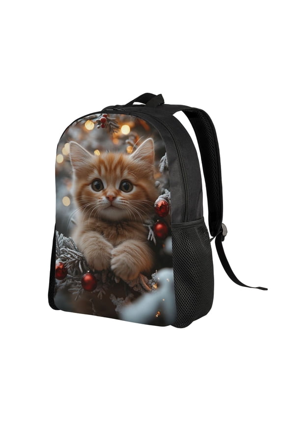 Cat Backpack Double Shoulder Backpack Durable, Spacious, Ergonomic Design for Travel, Work & Outdoor Use