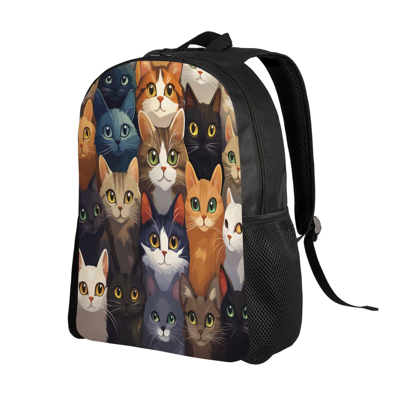 Cat Backpack Double Shoulder Backpack Durable, Spacious, Ergonomic Design for Travel, Work & Outdoor Use