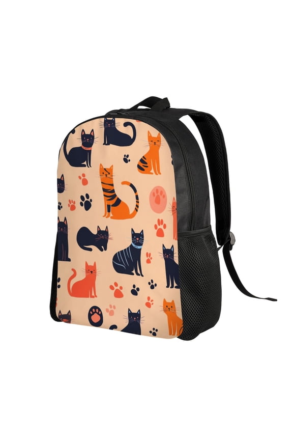 Cat Backpack Double Shoulder Backpack Durable, Spacious, Ergonomic Design for Travel, Work & Outdoor Use