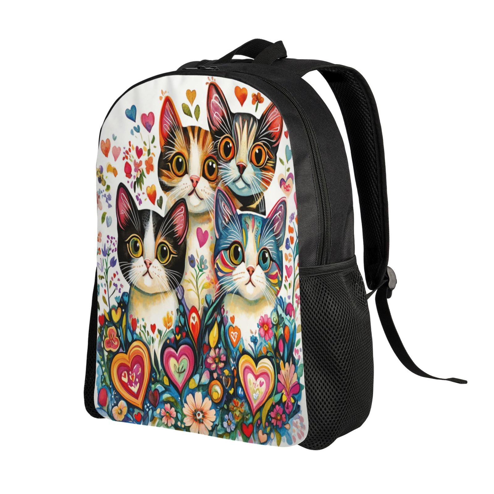 Cat Backpack Double Shoulder Backpack Durable, Spacious, Ergonomic Design for Travel, Work & Outdoor Use