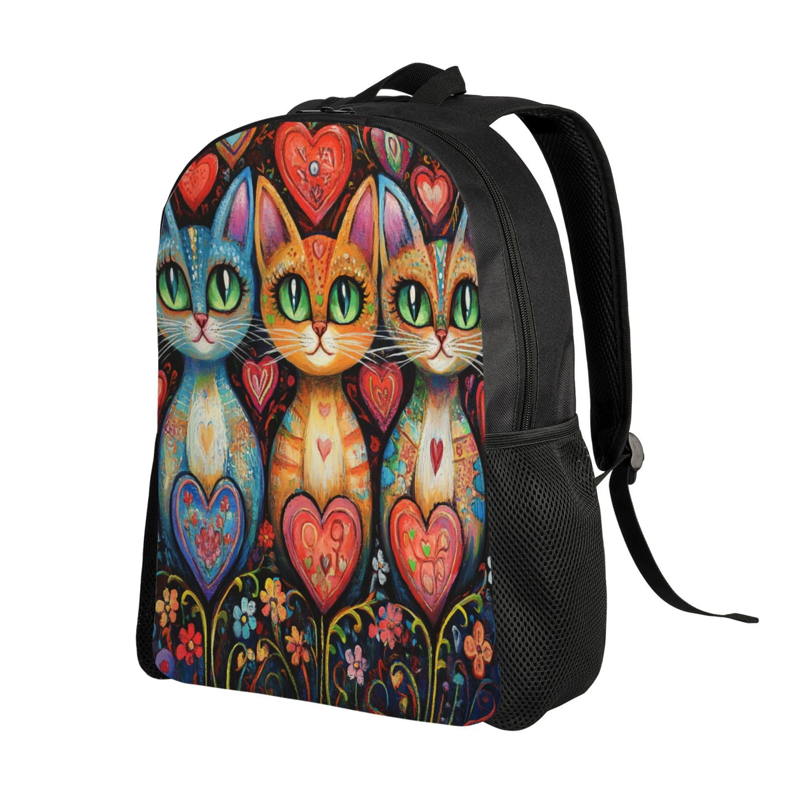 Cat Backpack Double Shoulder Backpack Durable, Spacious, Ergonomic Design for Travel, Work & Outdoor Use