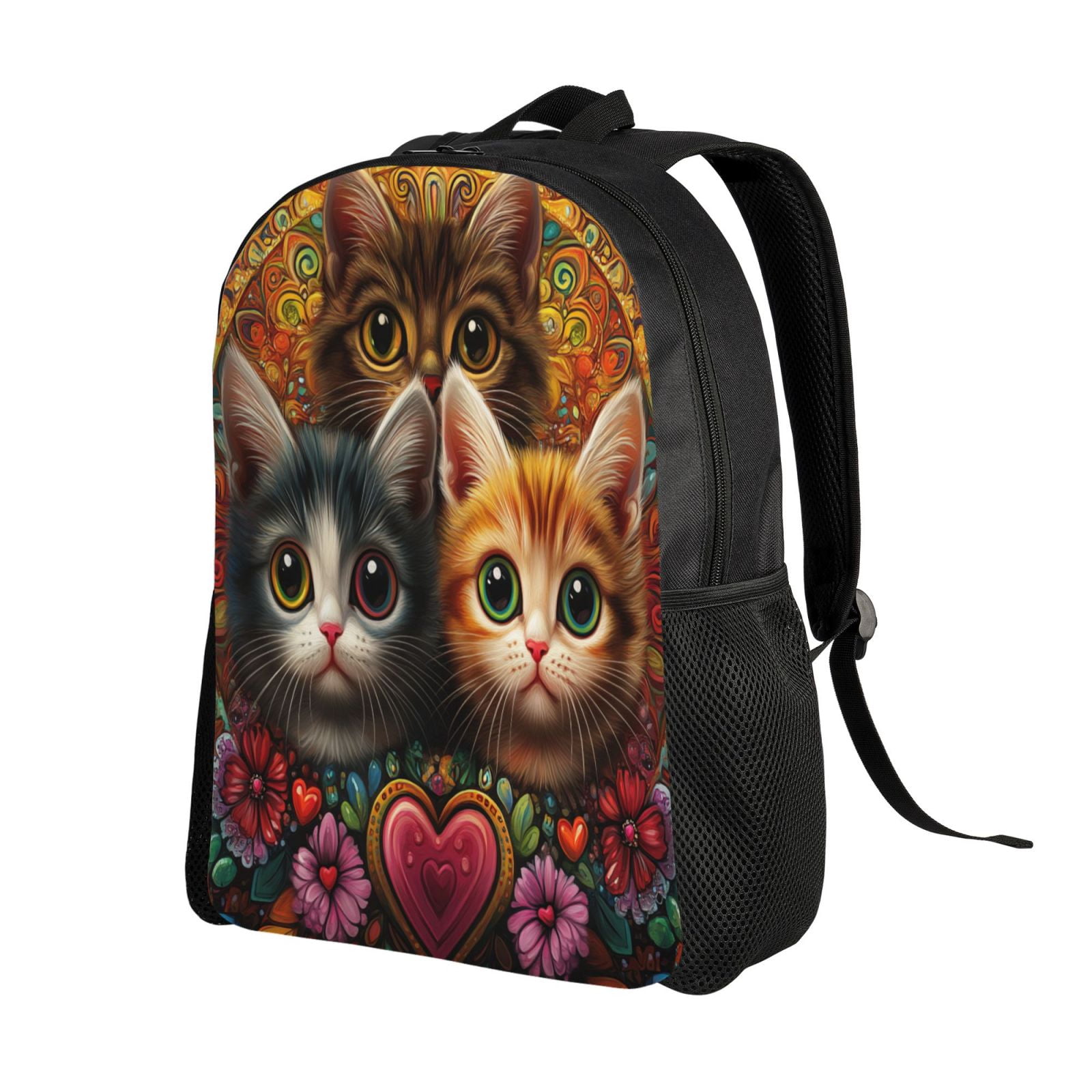 Cat Backpack Double Shoulder Backpack Durable, Spacious, Ergonomic Design for Travel, Work & Outdoor Use