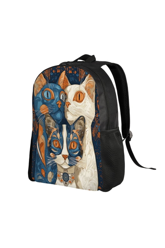 Cat Backpack Double Shoulder Backpack Durable, Spacious, Ergonomic Design for Travel, Work & Outdoor Use