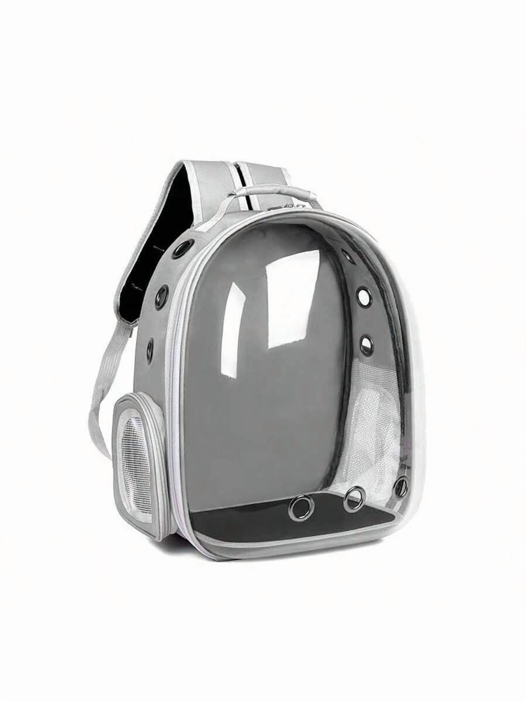 Cat Backpack, Pet Bubble Backpack, Pet Capsule Backpack, Small Space Pet Travel Bag, Waterproof And Breathable Pet Harness Approved By The Airline,Suitable For Travel,Hiking,Walking And Outdoor Use