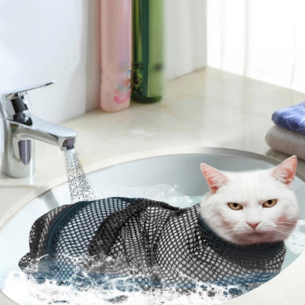 Cat Bag for Bath, Grooming, Nail Trimming, Cleaning, Beauty, Anti ...