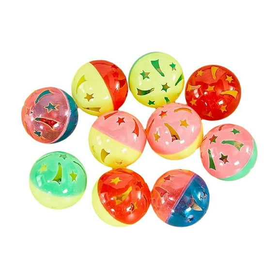 Cat Ball Toys for Indoor Cats kitten Interactive Chasing Balls with bell'