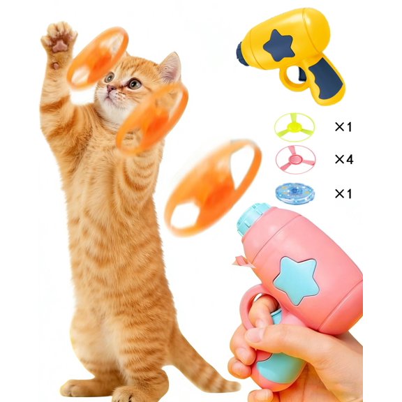 Cat Bamboo Dragonfly Toy,Cat Teasing Toy,Luminous LED Dragonfly Catapult,Used For Pet Exercise And Nighttime Play,A Fun Gift For Pet Enthusiasts.