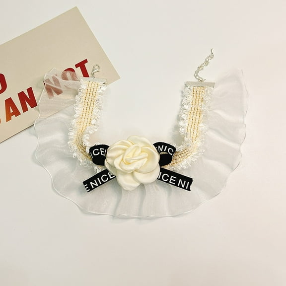 Cat Bandana Scarf Washable Triangular Bibs Pet Adjustable Washable Kerchief Dog Bandana for Small and Large Dogs Party Supplies