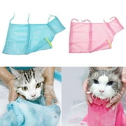 Cat Bathing Bag,Cat Shower Net Bag,Anti-Bite,Anti-Scratch Restraint Adjustable Multifunctional Bag for Bathing, Nail Trimming, Pet Examination, Ears Clean By BOOBEAUTY