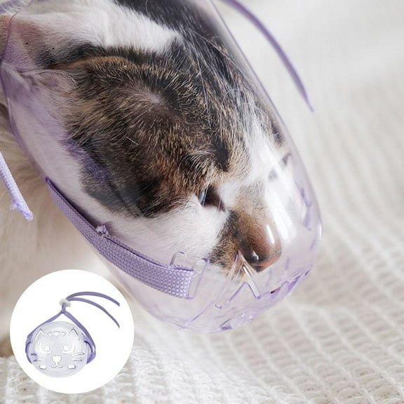 Cat Bathing Bag Grooming Bag Adjustable Pet Bag Cat Muzzles Scratch Nail Tick Remover Tool Massage Brush for Trimming S