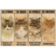 thumbnail image 1 of Cat Be Strong When You Are Weak Be Badass Everyday Poster Metal Sign 8x12 Inch, 1 of 5