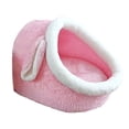 thumbnail image 1 of Cat Bed Anti Slip Bottom Cartoon Cat Nest for Kitty Cats or Small Dogs Puppy L, 1 of 8