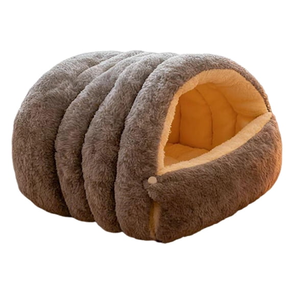 Cat Bed Cat Nest Cat House Removable Plush Structure for Indoor Bunny Kitten Winter Use