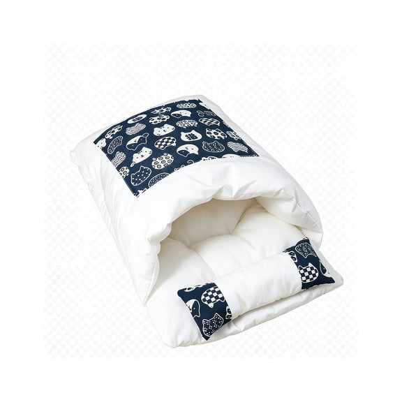 Cat Bed Cave Sleeping Bag - Cat Sack Bed, Soft Washable Cat Tunnel | Cocoon Pet Bed with Pillow Cozy Winter Tunnel, Thermal Cat Cave Bag for Cats Dogs Small Pets