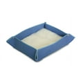 thumbnail image 1 of Cat Bed Felt Fabric - Large Blue, 1 of 11