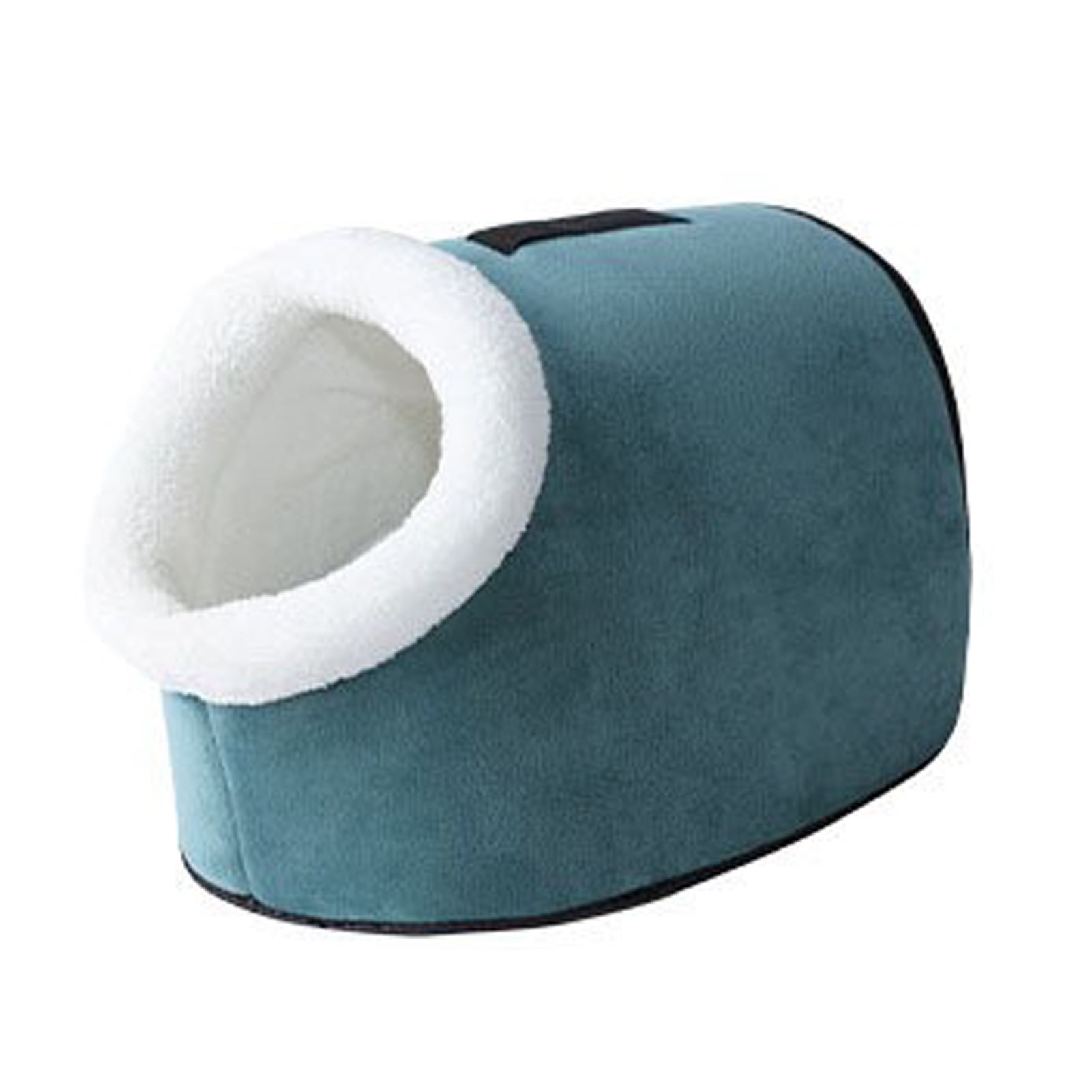Cat Bed for Indoor Cats, Cave Dog Bed，Semienclosed Cat Bed with Handle