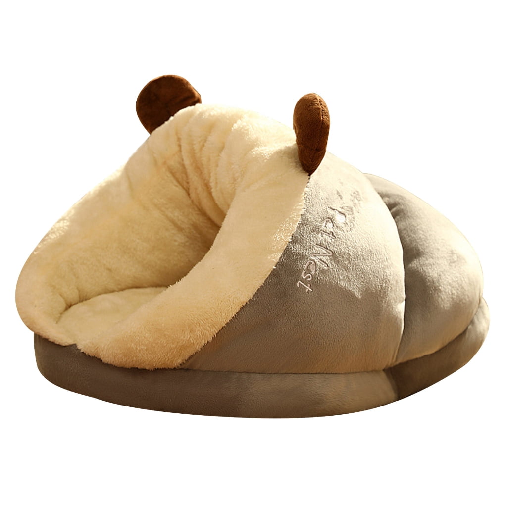Cat Bed Soft Plush Cat Bed Comfortable Pet Bed Machine Washable for Small Cat