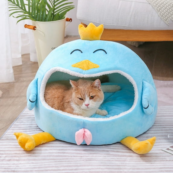Cat Bed for Indoor Cats, Cat Houses, Small Dog Bed - Cat Tent, Kitten Bed, Cat Hut, Cat Cave Outdoor Dog Tent Beds