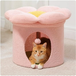 Mrocioa Donut Cat Tunnel Bed Peekaboo Cat Cave For Large India