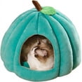 thumbnail image 1 of Cat Beds for Indoor Cats, Pumpkin Cat House,Cute Pumpkin Shape Cat Cave Bed Cat Tent with Removable Cushion, Warm Cave Nest Sleeping Bed Puppy House for Cats Small Dogs, 1 of 9