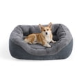 thumbnail image 1 of Washable Dog Bed for Small Medium Dogs, Puppy Bed for Small Dogs, Cat Beds for Indoor Cats Washable, Puppy Bed with Anti-Slip Bottom, 25"×21"×8", 1 of 9